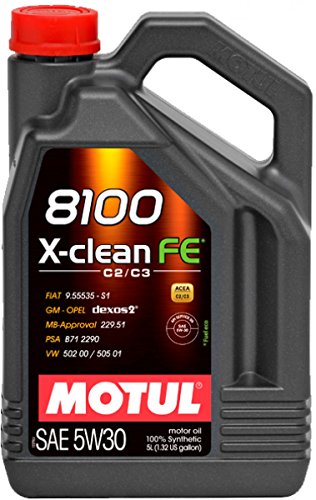 Motul - Aceite 8100 x-Clean fe 5w30 (acea c2/c3) 5l