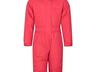Mountain Warehouse Traje de Nieve Niños Cloud Impermeable, Costuras Selladas Resistentes al Agua, para el esquí, Invierno Rojo 2-3 Años