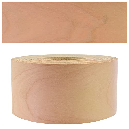 Mprofi MT® (10m rollo) Cinta de Chapa de Madera-Cantoneras Chapa de Madera Para Rebordes-Cantoneras Adhesivas-Cantos Autoadhesivos Para Madera-Cinta Cantear-Cantos-Cereza America 60mm