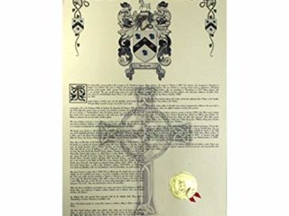 Mr Sweets - Escudo de armas de Cambrils, escudo familiar e historia de nombres, pergamino de celebración 11x17 vertical, origen de España