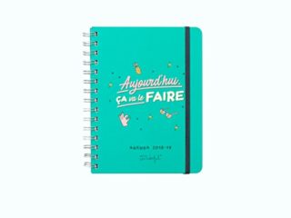 Mr. Wonderful Agenda semanal línea Sketch 18 - 19 Ahora, ça Va el Faire