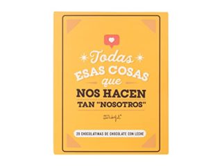 Mr.Wonderful Libro Con Chocolatinas - Todas Esas Cosas Que Nos Hacen Tan "Nosotros"
