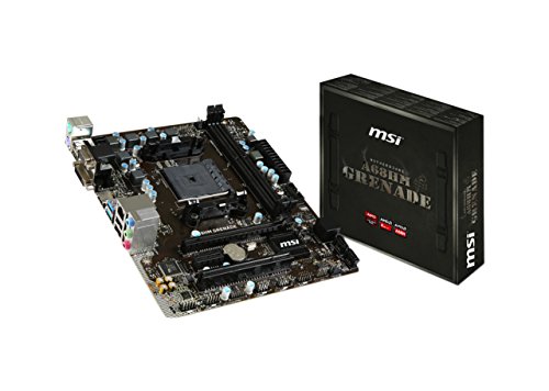 MSI A68HM Grenade - Placa Base (FM2 / FM2+, Socket 906 (FM2+), uATX)