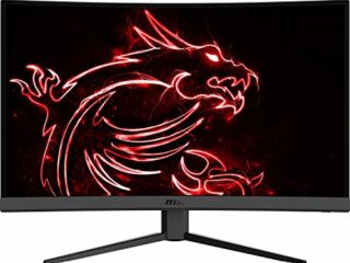 MSI Optix G27C4 - Monitor Gaming Curvo de 27" LED FullHD 165Hz (1920x1080p, ratio 16:9, Panel VA, pantalla curva 1500R, 1 ms respuesta, brillo 250 nits, Anti-glare, NTSC 0.85 y SRGB 1.15) negro