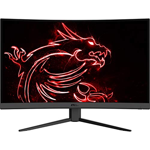 MSI Optix G27C4 - Monitor Gaming Curvo de 27" LED FullHD 165Hz (1920x1080p, ratio 16:9, Panel VA, pantalla curva 1500R, 1 ms respuesta, brillo 250 nits, Anti-glare, NTSC 0.85 y SRGB 1.15) negro