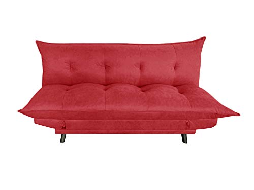 MUEBLIX.COM Sofa Cama Puma - Rojo