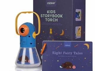 Multifuncional Story Proyection Torch, Kids Sleep Stories, Linterna Luminosa Juguete, 8 Fairy Tales Movies 64 Diapositivas, Gran Regalo de Juguete Educativo para niños pequeños, niños y niñas