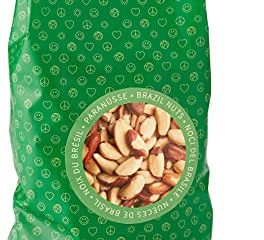Mundo Feliz - Nueces de Brasil ecológicas enteras, 2 bolsas de 500 g