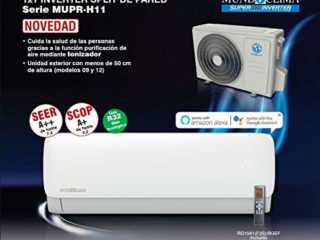MUNDOCLIMA MUPR-12-H9A EFIMARKET - Aire Acondicionado 3500W (Nuevo Gas R32)