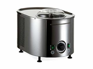 Musso Mini Lussino 4080 Heladera Con Compresor Acero Inoxidable Muy Facil de Usar Prepara deliciosos helados artesanos añadiendo a la máquina ingredientes naturales, orgánicos, sin gluten..