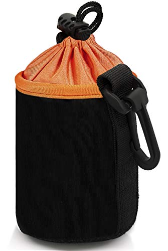 MyGadget Bolsa Fotografica en Neopreno - Funda para Objetivos Fotograficos - Case para Lentes de Cámara Reflex / Canon / Nikon / Pentax / Sony - Tamaño S