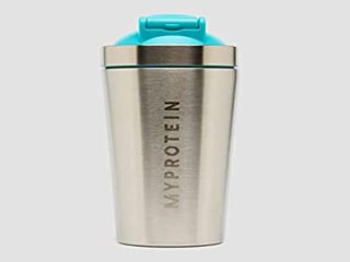 Myprotein Metal Shaker Botella, Adultos Unisex, Plateado (Plateado), Talla Unica