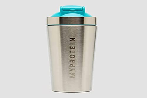 Myprotein Metal Shaker Botella, Adultos Unisex, Plateado (Plateado), Talla Unica