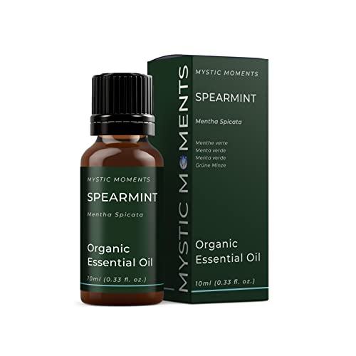 Mystic Moments Menta Verde Aceite Esencial Orgánico - 10ml - 100% Puro
