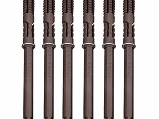 MZMing [6 Piezas] Ø10 x 100 mm Soporte de Estante Flotante Oculto Soportes de Estantería Montados en la Pared - Soporte Invisible de Trabajo Pesado Soportes Para DIY Estantes de Tablero Flotante