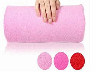 N / A Manicura Almohada Soporte de Mano Almohadas Cojín Almohada de Uñas Brazo Toalla Herramienta Apoyabrazos Arte Manicura Equipo Hogar Accesorios