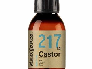 Naissance Aceite de Ricino Puro Prensado en Frio (No. 217) 100ml - Hidratante Nutritivo Natural Pelo Piel Uñas Cejas Pestañas Ojos - Ideal Para Masaje Corporal Facial Crecimiento Barba - Vegano