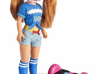 Nancy - Un Día con Mi Hoverboard, Muñeca Mecánica con Patinete Hoverboard para Niños y Niñas a Partir de 3 Años, Multicolor, (Famosa 700015134)