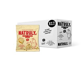 Natruly Cheesy Snacks - Bolitas de Queso Crujiente 0% Carbs, Sin Gluten, 100% Queso -Pack 17x20 g
