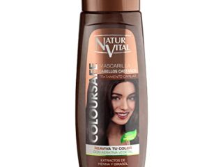 Naturaleza Y Vida Natur Vital Mascarilla Capilar Color Cabellos S Bote, Castaño, Femenina, 300 Mililitro