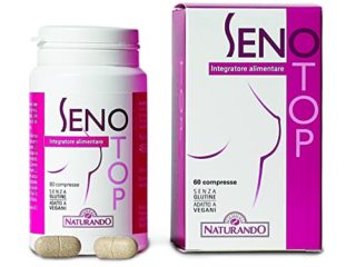 Naturando - Senotop 60 comprimidos - Complemento Alimenticio Para Reafirmar El Pecho