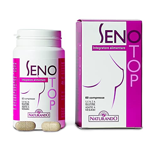 Naturando - Senotop 60 comprimidos - Complemento Alimenticio Para Reafirmar El Pecho