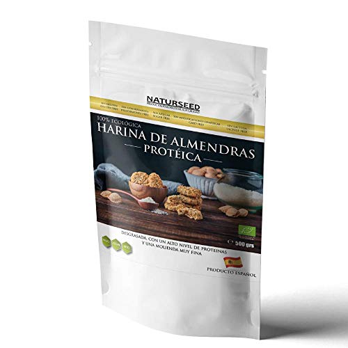NATURSEED Harina de Almendra Proteica Desgrasada Ecológica (500GR)