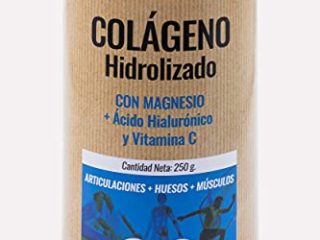 Naturtierra Naturtierra Colágeno Hidrolizado Con Magnesio + Ácido Hialurónico Y Vitamina C 250G