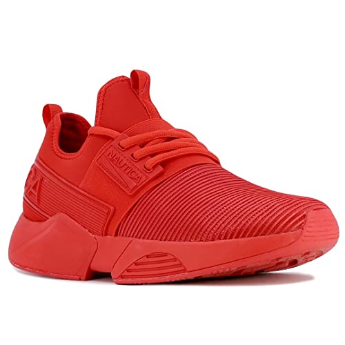 Nautica Zapatillas de deporte de moda casuales con cordones para hombre, Red Mono Nuray 2, 40 EU