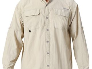 NAVISKIN Camisa Casual de Manga Larga Protección UV UPF 50 para Hombre Camiseta Deporte Térmica Ligero Secado Rápido Caqui XL