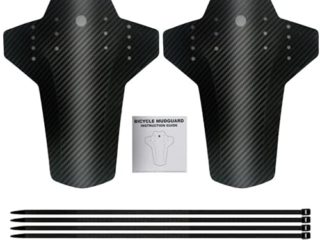 Ncheli 2 pcs Guardabarros MTB,Guardabarros Bicicleta Montaña Guardabarros de Bici MTB Mudguard Delantero y Trasero Compatible Adapta a Bici y Bicicleta Fat Mud Guard