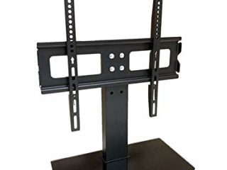Need4Spares Compatible con LG 43UJ651V ZA - Soporte de mesa de repuesto compatible con LG 43UJ651V ZA de cristal brillante negro