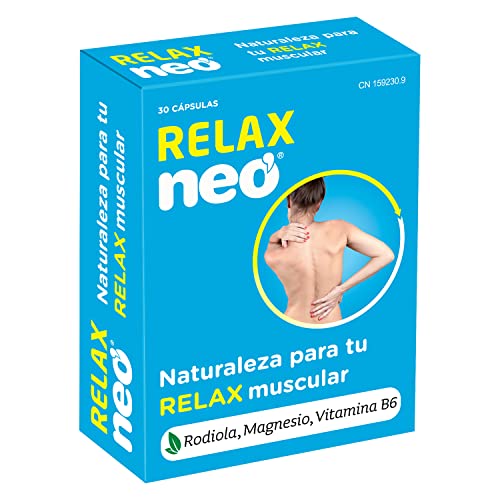 NEO | RELAX NEO | 30 Cápsulas | Favorece la Relajación Física y Mental | A Base de Rodiola, Magnesio y Vitamina B6 | Ayuda a Relajar los Músculos
