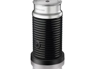 Nespresso 3694-US-BK Aeroccino3 Espumador de leche, talla única, color negro