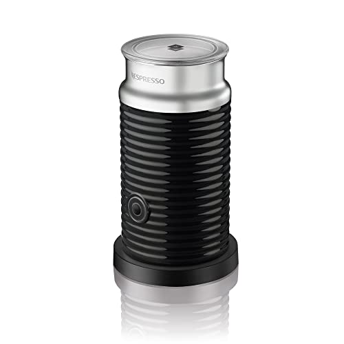 Nespresso 3694-US-BK Aeroccino3 Espumador de leche, talla única, color negro