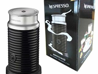 Nespresso Aeroccino 3 - Máquinas para hacer espuma de leche, color negro (importado de Alemania)