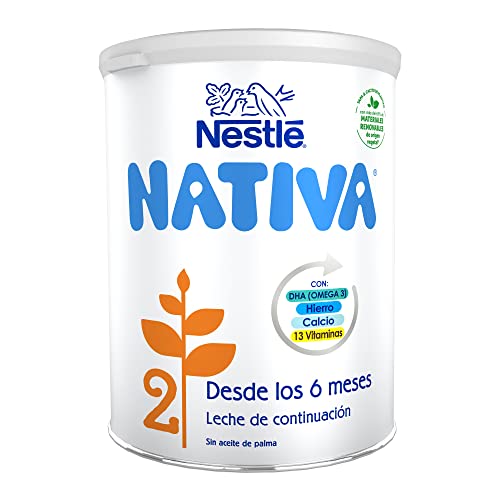 Nestlé Nativa 2 Fórmula para Bebés, 6+ Meses, 800g
