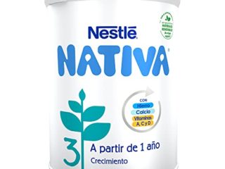 Nestlé Nativa 3 Leche de Crecimiento en Polvo Fórmula Infantil, 12+ Meses, 800g
