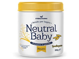 Neutral Baby es almidón de arroz en polvo, para un baño suave y hermoso. Para el cuidado y la limpieza de la piel delicada y sensible desde el nacimiento. (Neutro)