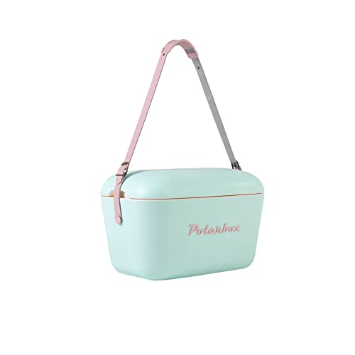 Nevera Portatil, Caja Térmica, Nevera para Playa, Camping y Picnic (20 L, Verde Menta)