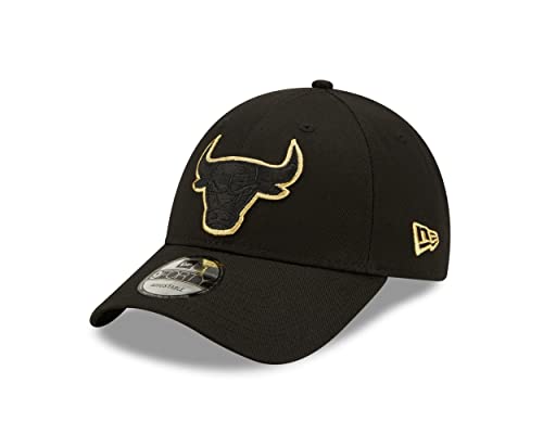 New Era Chicago Bulls Fankappe verstellbar Snapback Basecap Cap Schwarz Basketball - One-Size