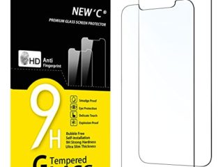 NEW'C 2 Piezas, Protector Pantalla para iPhone 11 y iPhone XR (6.1), Antiarañazos, Antihuellas, Sin Burbujas, 9H, 0.33 mm, Vidrio Templado Ultra Resistent y Transparent"