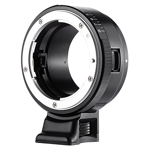NF-NEX - Anillo Adaptador de Montura para Objetivo Nikon G/F/AI/S/D a Sony E Mount Camera A7, A7R, NEX-5, NEX-3, NEX-5N, NEX-C3, NEX-5R, NEX-F3, NEX-6, NEX-7, NEX-VG10, VG20, VG30