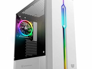 Nfortec Antares NF-CS-ANTARESW Torre Gaming, RGB, color blanco
