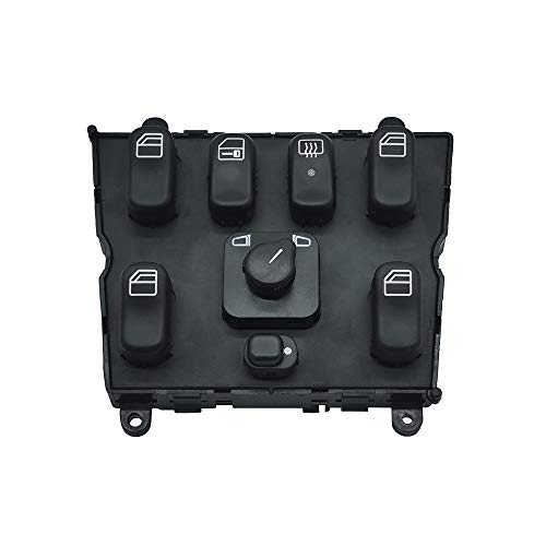NFSpeeding A1638206610 Interruptor de control de ventana para W163 ML230 ML270 ML320 ML430