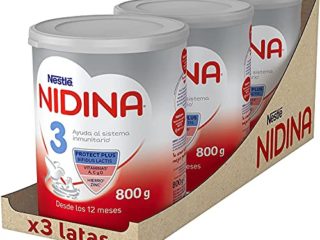 NIDINA Leche De Crecimiento A Partir De Los 12 Meses X800g, 3 Unidad