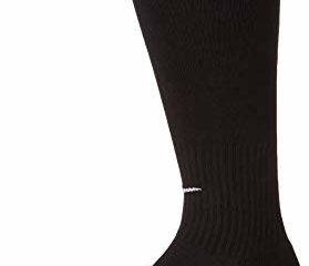 Nike Knee High Classic Football Dri Fit Calcetines, Unisex Adulto, Negro/Blanco, S (34-38)