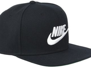 NIKE U NSW Pro Cap Futura Hat, Unisex Adulto, Black/Pine Green/Black/White, MISC