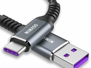 NIMASO Huawei Cable USB C 5A 3M,Cable USB Tipo C Carga Rápida 40W Supercharge y Sincronización para Huawei P40,P40 Pro,P40 Pro+,P40 Lite,P30 Pro,P30,P20 Lite,P20,Mate 20 Pro,Mate30,Mate20 RS,nova5 Pro