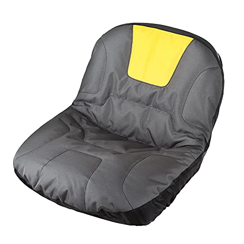 NINGWANG Funda Asiento Tractor CortacéSped Con Conductor Cubierta Asiento Tractor Bolsa Almacenamiento Almohadilla CóModa Acolchada para Tractor CortacéSped VehíCulo AgríCola Pesado